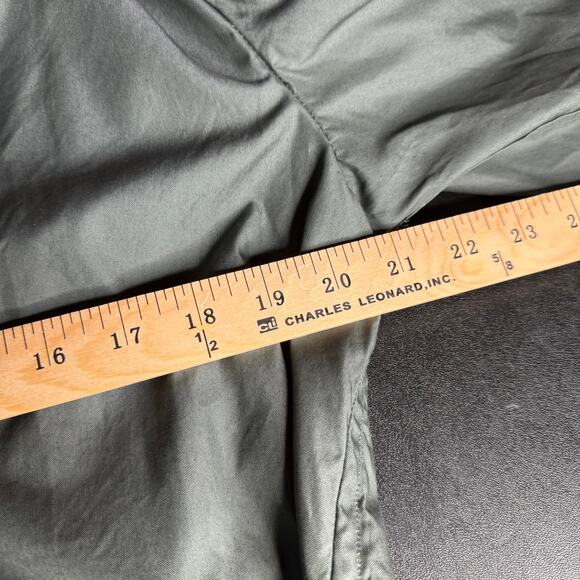 Vintage 60s Army Size 36 L Military Dark Academia MInimalist Rain/Trench Coat - Picture 3 of 9